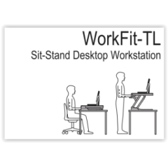 Desktop stand for laptop or ergonomic screen stand