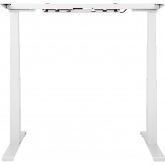 Electric sit-stand desk with dual motors (Standard) — White