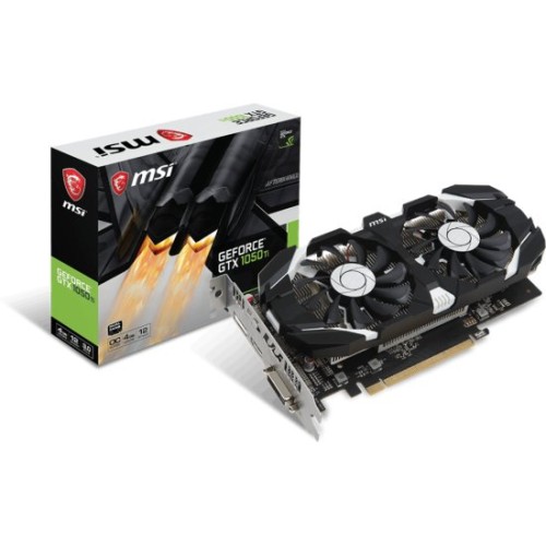 Graphics Card for Gaming MSI GeForce GTX 1050 Ti 4GT OCV1