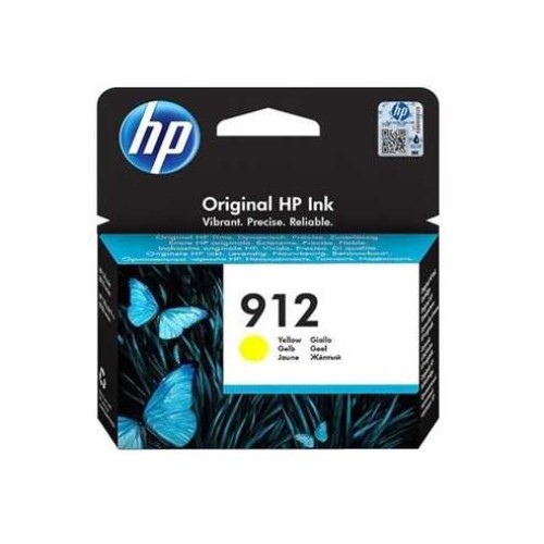 Original HP 912 Yellow Ink Cartridge for HP OfficeJet Printers