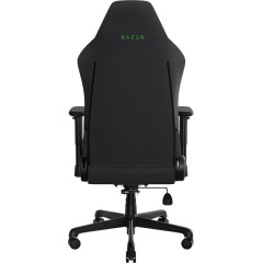Игровое кресло Iskur V2 X (Черная ткань) — черный/зеленый