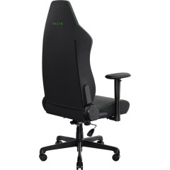 Игровое кресло Iskur V2 X (Черная ткань) — черный/зеленый