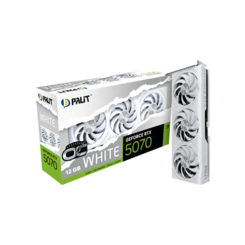 PALIT GEFORCE RTX 5070 WHITE OC 12GB Graphics Card