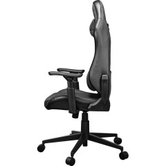 כיסא גיימינג COUGAR Explore Royal F Edition עם ריפוד משולב מעור PVC נושם ובד קטיפתי – אפור
