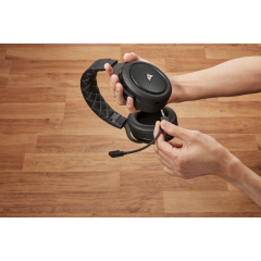 אוזניות גיימינג אלחוטיות Corsair HS70 PRO WIRELESS Gaming – Carbon