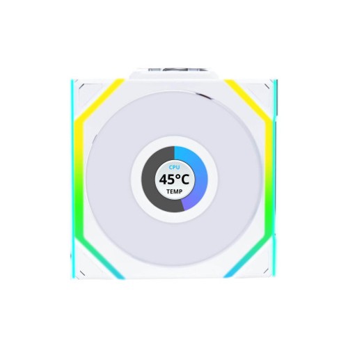Вентилятор LIAN-LI UNI SL Wireless LCD 120 мм белый