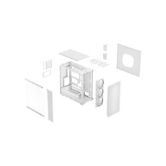 Компьютерный корпус FRACTAL DESIGN EPOCH XL WHITE TG RGB CLEAR TINT