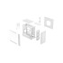 Компьютерный корпус FRACTAL DESIGN EPOCH XL WHITE TG RGB CLEAR TINT