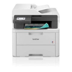 Brother MFC-L3740CDW Wi-Fi Color Laser Multifunction Printer with Scanner, Copier and Fax — White