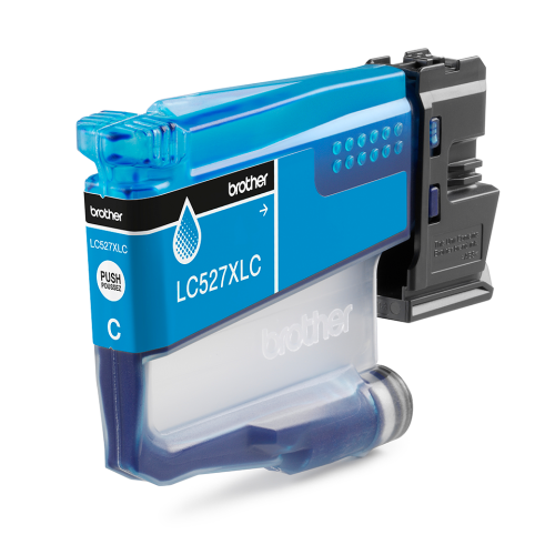 Brother LC527XLC Original XL Cyan Ink Cartridge for MFC-J4350DW / MFC-J4550DW / MFC-J6760DW / MFC-J6960DW / MFC-J6975DW / MFC-J6977DW