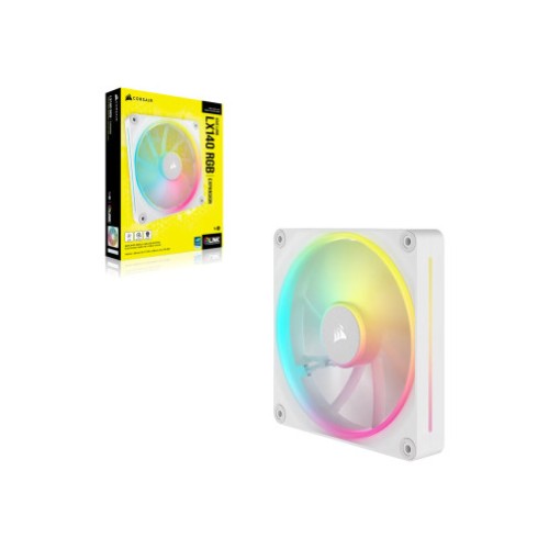 Вентилятор CORSAIR iCUE LINK LX140 RGB 140 мм PWM Expansion белый