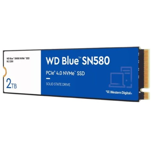 Internal SDD drive WD Blue SN580 SSD M.2 2280 PCIe NVMe 2TB