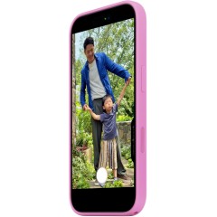 Силиконовый чехол для Apple iPhone 17 с MagSafe — Electric Lavender