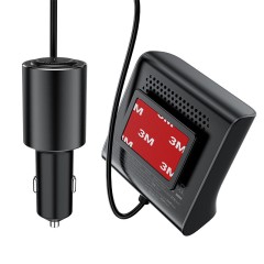 Быстрое автомобильное зарядное устройство HUB B8 (3xUSB-A + 1xUSB-C)