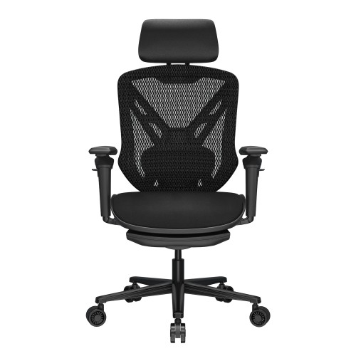 COUGAR Speeder Neo Ergonomic Gaming Chair with Footrest — Black