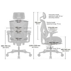 COUGAR Speeder Neo Ergonomic Gaming Chair with Footrest — Black