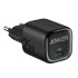 Compact Anker USB-C 25W Wall Charger — Black
