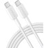 Anker 322 USB-C to USB-C Charging & Data Cable 0.9m — White