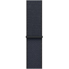 שעון Apple Watch SE GPS בגודל 44 מ"מ בצבע Midnight Aluminium עם רצועת Ink Sport Loop — מידה אחת (2024)