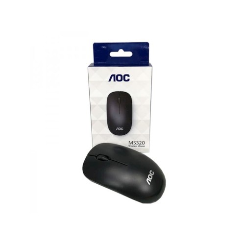 AOC MS320 Wireless Computer Mouse — Black