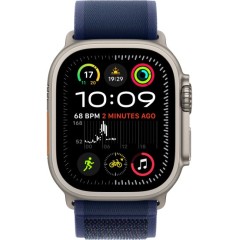 Apple Watch Ultra 2 49mm GPS + Cellular in Natural Titanium Case with Blue Trail Loop M/L (2024)