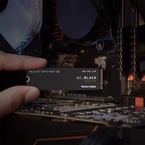 Внутренний игровой твердотельный накопитель WD_BLACK SN770 SSD NVMe емкостью 2 ТБ 