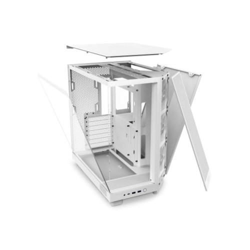 Computer Case NZXT H6 FLOW RGB WHITE