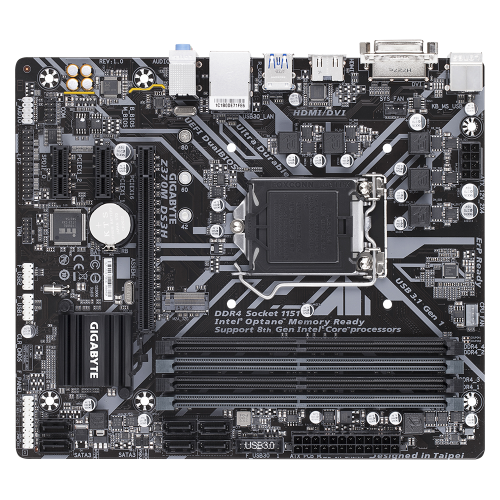 לוח אם אינטל Z370 Gigabyte GA-Z370M DS3H