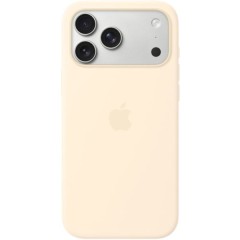 Силиконовый чехол для Apple iPhone 17 Pro Max с MagSafe — Vanilla 