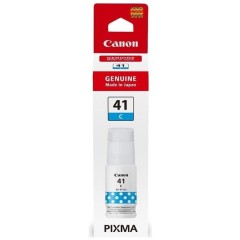Оригинальный флакон голубых чернил Canon GI-41 C для принтеров Canon PIXMA MegaTank