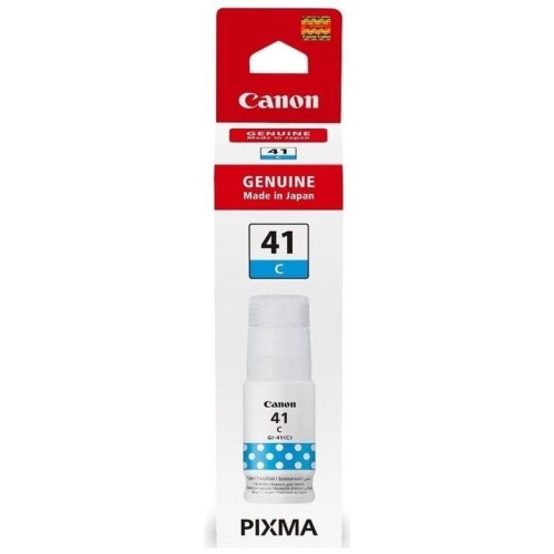 Оригинальный флакон голубых чернил Canon GI-41 C для принтеров Canon PIXMA MegaTank