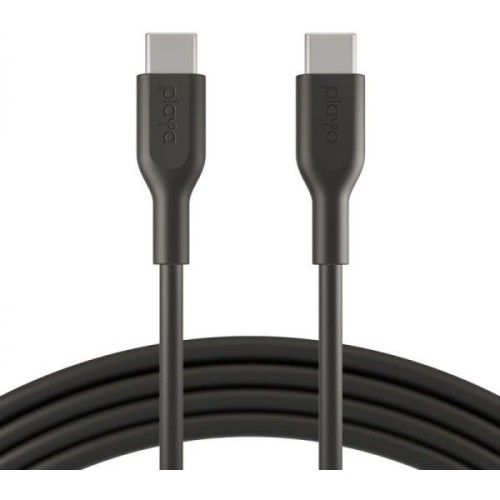 Кабел Playa by Belkin  – USB-C на USB-C 1 метр (черный)
