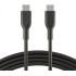 Кабел Playa by Belkin – USB-C на USB-C 1 метр (черный)