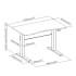 Adjustable Work Desk by LUMI, model G03-22D-BS.