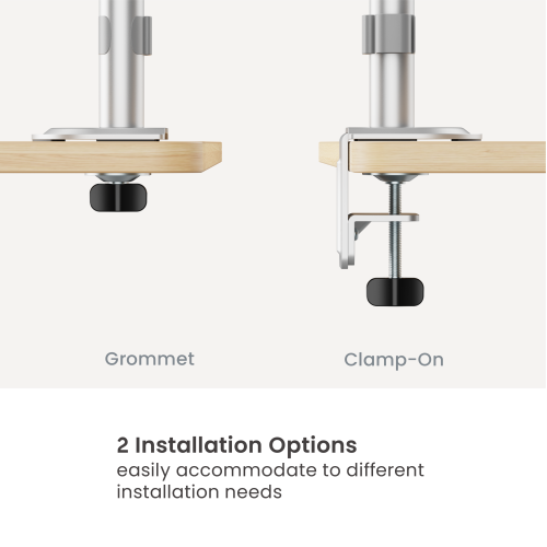 זרוע למסך אחד עם בולם גז 17"-32"