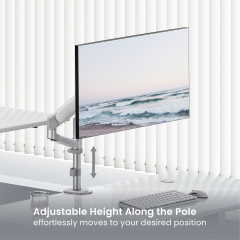 זרוע למסך אחד עם בולם גז 17"-32"