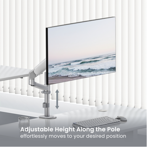 זרוע למסך אחד עם בולם גז 17"-32"