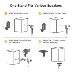 Speaker Floor Stand VM-142