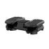 Massage Footrest with Split Pedals