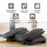 Massage Footrest with Split Pedals