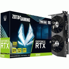 כרטיס מסך לגיימינג Nvidia RTX 3060 Twin Edge OC 12 GB ZOTAC ZT-A30600H-10M