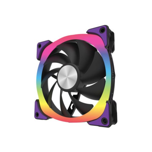 Комплект вентиляторов SUPER FLOWER NEON ARGB 120 мм чёрный (3 шт.)