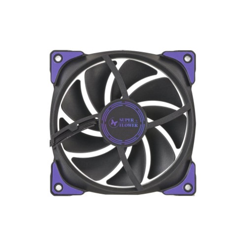 Комплект вентиляторов SUPER FLOWER NEON ARGB 120 мм чёрный (3 шт.)