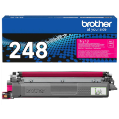 Brother TN-248M Original Magenta Toner Cartridge for Brother LED Printers
