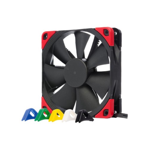 מאוורר NOCTUA NF-F12 PWM CHROMAX.BLACK.SWAP ‏120 מ״מ ‎1500 סל״ד Focused Flow