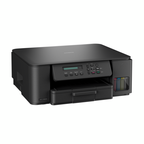 Компактный многофункциональный струйный принтер Brother DCP-T580DW TankBenefit 3-в-1 — черный