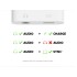 מתאם Belkin RockStar – חיבור Lightning לאודיו 3.5 מ"מ + טעינה (לבן)