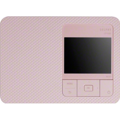Canon SELPHY CP1500 Compact Wireless Photo Printer — Pink