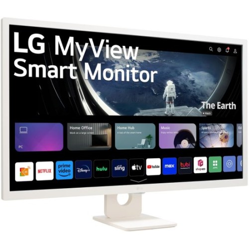 מסך מחשב חכם אל ג'י LG MyView 31.5'' LED FHD IPS 60Hz — לבן