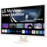 מסך מחשב חכם אל ג'י LG MyView 31.5'' LED FHD IPS 60Hz — לבן